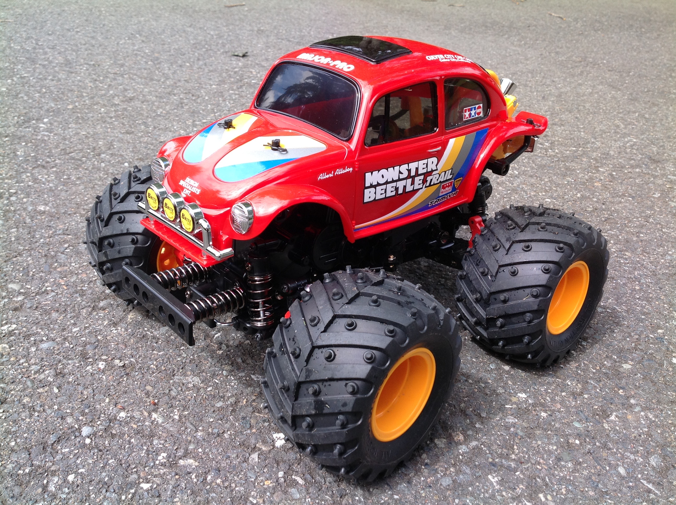 monster beetle lexan body